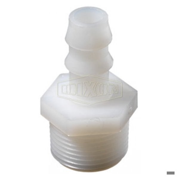 Dixon Tuff-Lite Push-On Insert, 1/4 in Nominal, MNPT x Hose Shank, Nylon, Domestic TPN22 - main